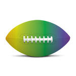 LGBT Pride Rainbow Gradient Print Rugby Ball