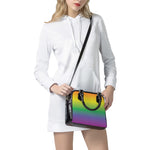 LGBT Pride Rainbow Gradient Print Shoulder Handbag