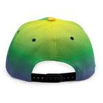 LGBT Pride Rainbow Gradient Print Snapback Cap