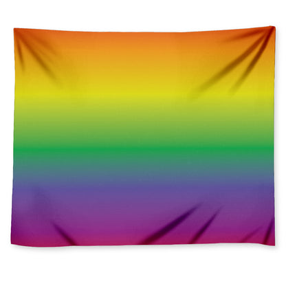 LGBT Pride Rainbow Gradient Print Tapestry