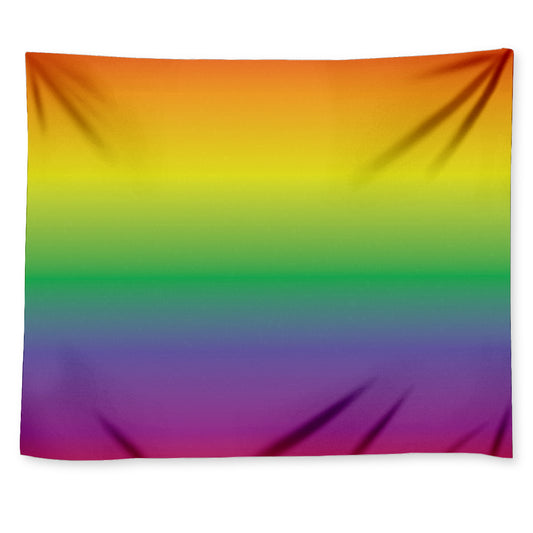 LGBT Pride Rainbow Gradient Print Tapestry