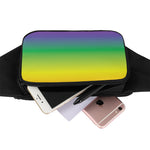 LGBT Pride Rainbow Gradient Print Waist Bag