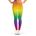 LGBT Pride Rainbow Gradient Print Women's Leggings