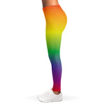LGBT Pride Rainbow Gradient Print Women's Leggings