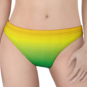 LGBT Pride Rainbow Gradient Print Women's Thong