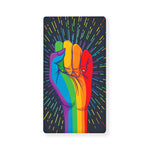LGBT Pride Rainbow Hand Print Baby Crib Sheet