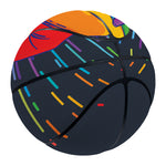 LGBT Pride Rainbow Hand Print Basketball