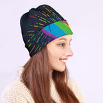 LGBT Pride Rainbow Hand Print Beanie