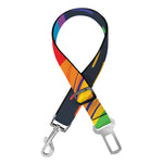 LGBT Pride Rainbow Hand Print Dog Seat Belt