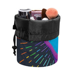LGBT Pride Rainbow Hand Print Drawstring Makeup Bag