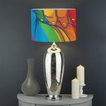 LGBT Pride Rainbow Hand Print Drum Lamp Shade