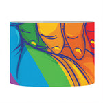 LGBT Pride Rainbow Hand Print Drum Lamp Shade