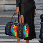 LGBT Pride Rainbow Hand Print Duffle Bag