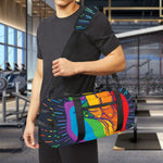 LGBT Pride Rainbow Hand Print Gym Bag