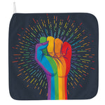 LGBT Pride Rainbow Hand Print Hand Towel