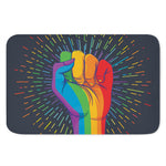 LGBT Pride Rainbow Hand Print Indoor Door Mat