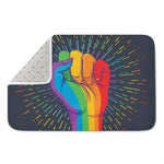 LGBT Pride Rainbow Hand Print Indoor Door Mat