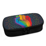 LGBT Pride Rainbow Hand Print Insulin Cooler Travel Case