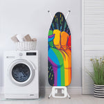 LGBT Pride Rainbow Hand Print Ironing Board Cover