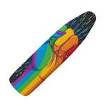 LGBT Pride Rainbow Hand Print Ironing Board Cover