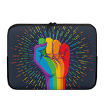 LGBT Pride Rainbow Hand Print Laptop Sleeve