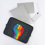 LGBT Pride Rainbow Hand Print Laptop Sleeve