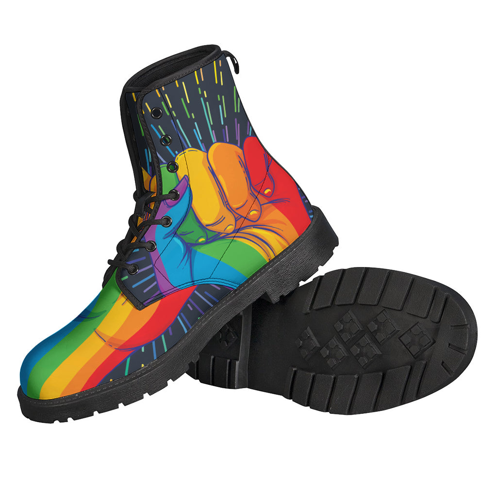 LGBT Pride Rainbow Hand Print Backpack