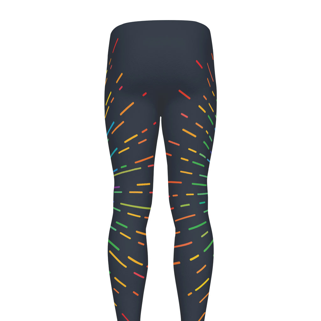 LGBT Pride Rainbow Hand Print Men's leggings