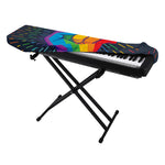 LGBT Pride Rainbow Hand Print Piano Keyboard Cover