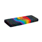 LGBT Pride Rainbow Hand Print Piano Keyboard Cover
