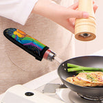 LGBT Pride Rainbow Hand Print Skillet Handle Cover