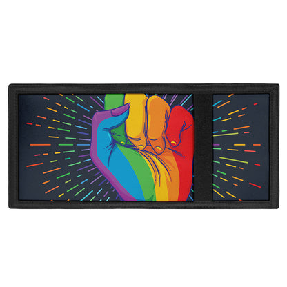LGBT Pride Rainbow Hand Print Trifold Wallet