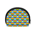 LGBT Pride Rainbow Heart Pattern Print Coin Purse