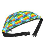 LGBT Pride Rainbow Heart Pattern Print Fanny Pack