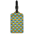 LGBT Pride Rainbow Heart Pattern Print Luggage Tag