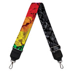 LGBT Pride Rainbow Heart Stones Print Bag Strap