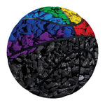 LGBT Pride Rainbow Heart Stones Print Basketball