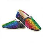 LGBT Pride Rainbow Heart Stones Print Casual Shoes
