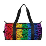 LGBT Pride Rainbow Heart Stones Print Gym Bag
