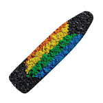 LGBT Pride Rainbow Heart Stones Print Ironing Board Cover