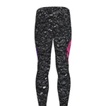 LGBT Pride Rainbow Heart Stones Print Men's leggings