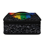 LGBT Pride Rainbow Heart Stones Print Small Lunch Bag