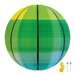 LGBT Pride Rainbow Plaid Pattern Print Basketball