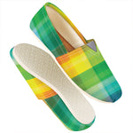LGBT Pride Rainbow Plaid Pattern Print Casual Shoes