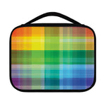 LGBT Pride Rainbow Plaid Pattern Print Classic Bible Case