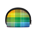 LGBT Pride Rainbow Plaid Pattern Print Coin Purse