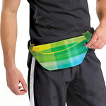 LGBT Pride Rainbow Plaid Pattern Print Fanny Pack