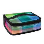 LGBT Pride Rainbow Plaid Pattern Print Small Lunch Bag