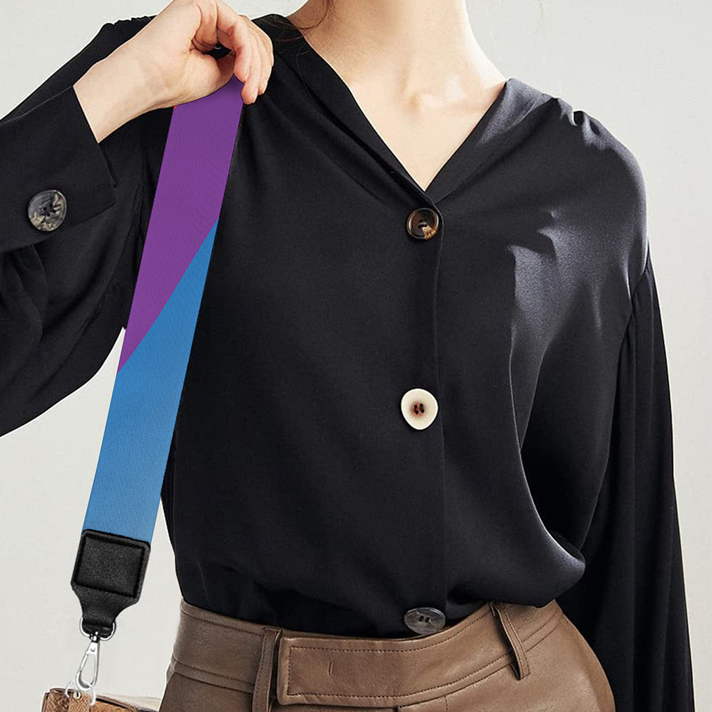 LGBT Pride Rainbow Rays Print Bag Strap