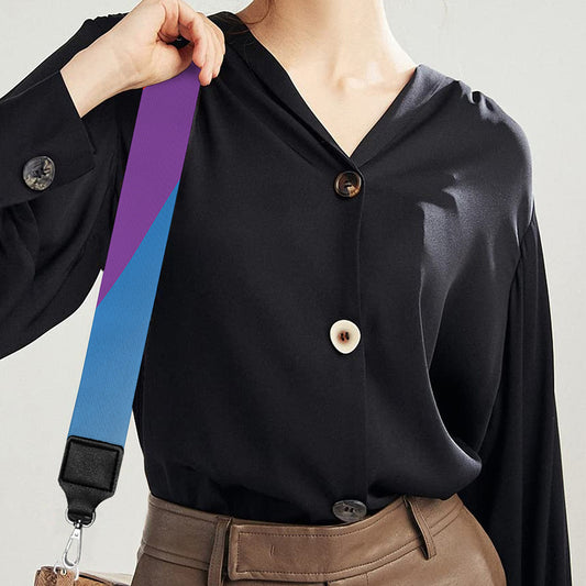LGBT Pride Rainbow Rays Print Bag Strap